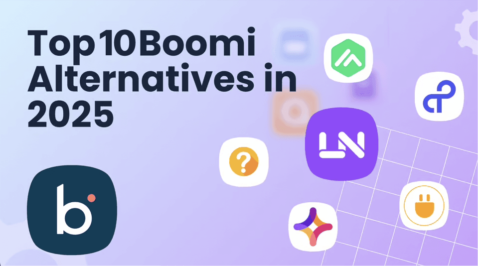 Топ-10 альтернатив Boomi в 2025 году