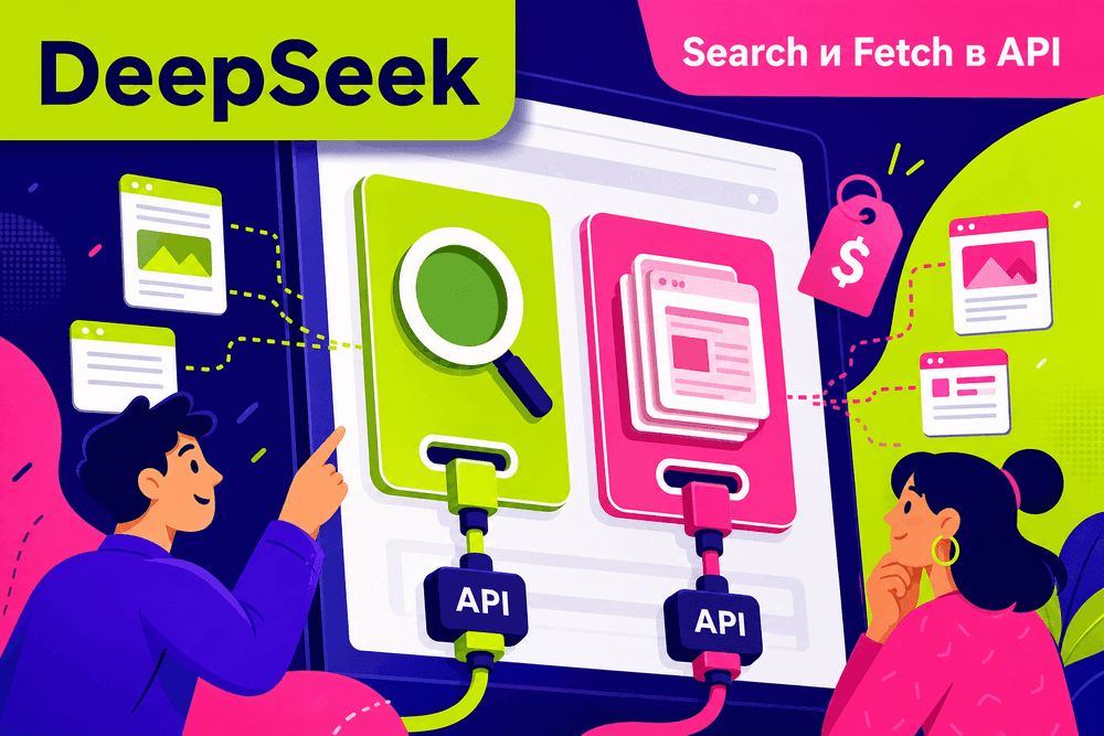 DeepSeek добавила в API Search и Fetch для работы с вебом