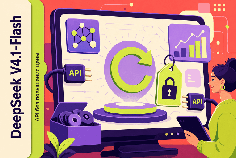 DeepSeek обновила V4.1-Flash в API без повышения цены
