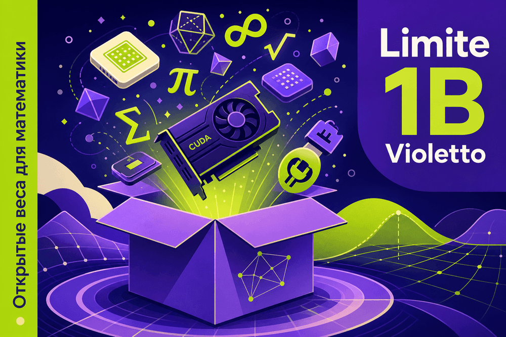 Paradigma открыла веса Limite 1B Violetto для математических задач