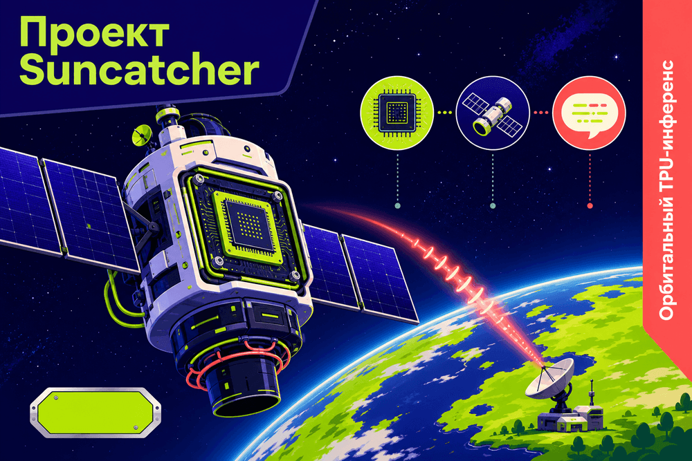 Google Project Suncatcher получил первый AI-ответ с орбитального TPU