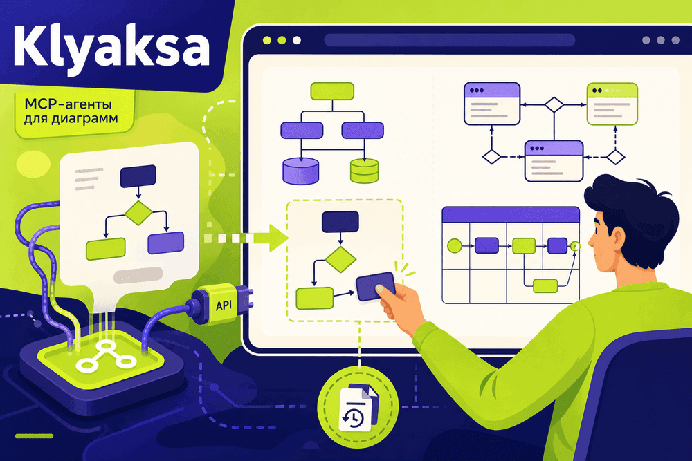 Klyaksa открыла бесплатную онлайн-доску с поддержкой MCP-агентов