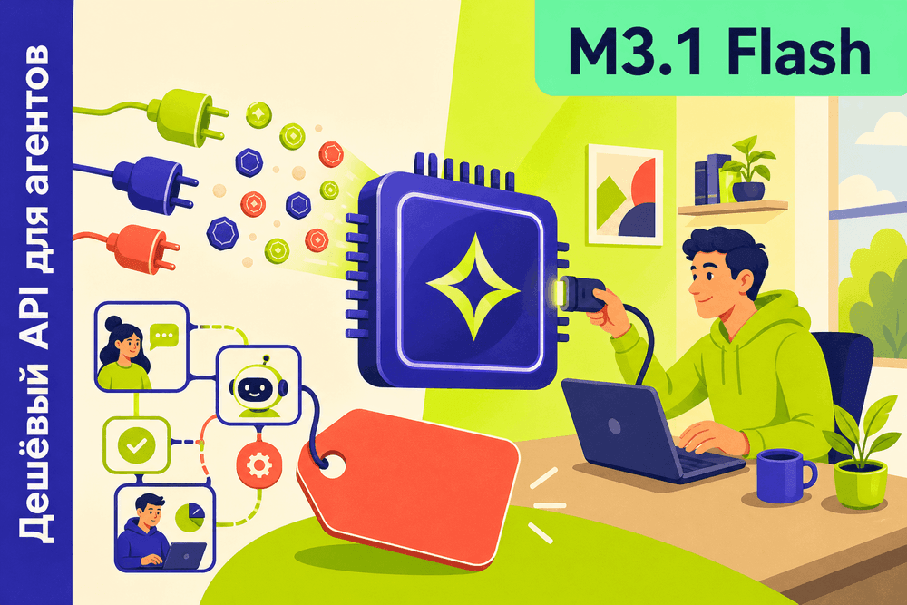 MiniMax запустила M3.1 Flash с API от $0.15 за млн токенов