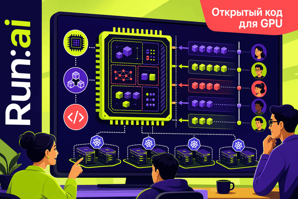 NVIDIA открыла код Run:ai для управления GPU в Kubernetes