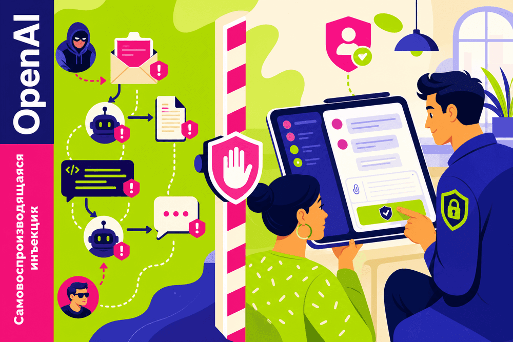 OpenAI показала самовоспроизводящуюся prompt injection для AI-агентов