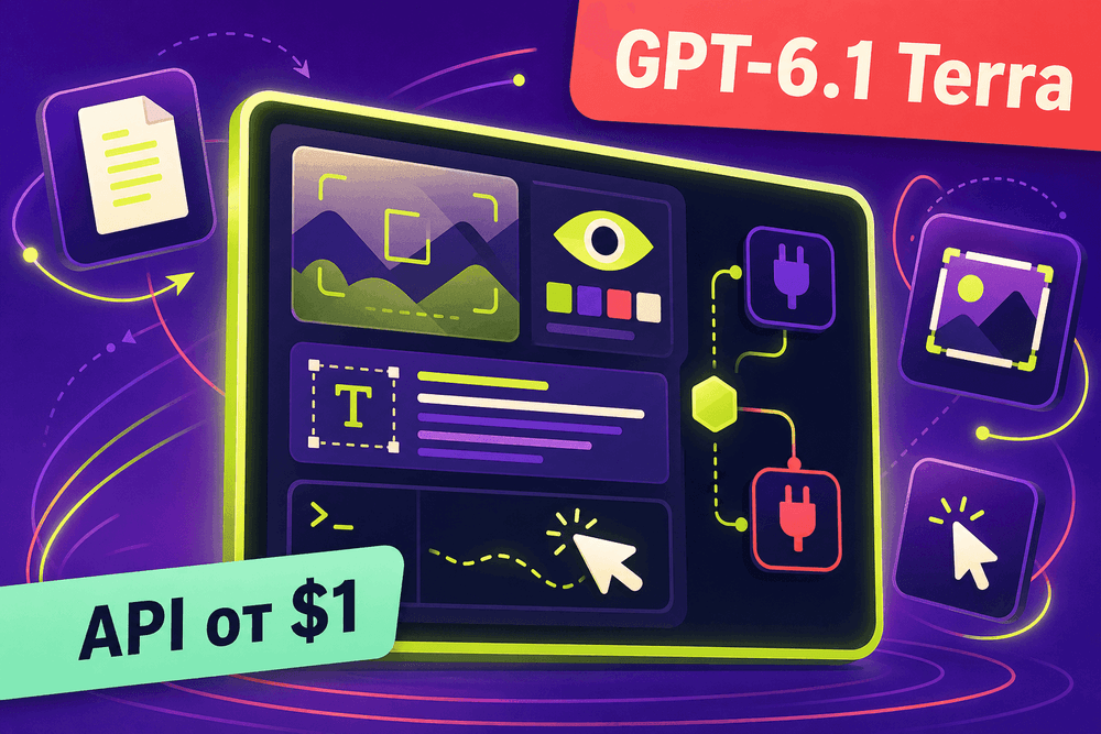 OpenAI выпустила GPT-6.1 Terra с API от $1 за миллион токенов