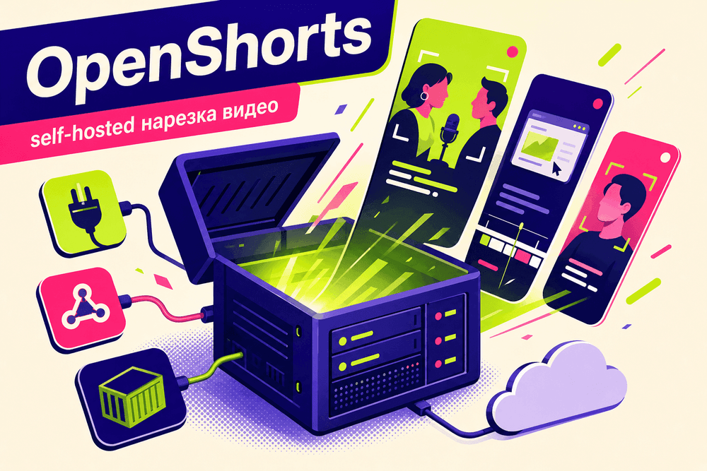 OpenShorts представил open-source альтернативу OpusClip с self-hosted-развертыва