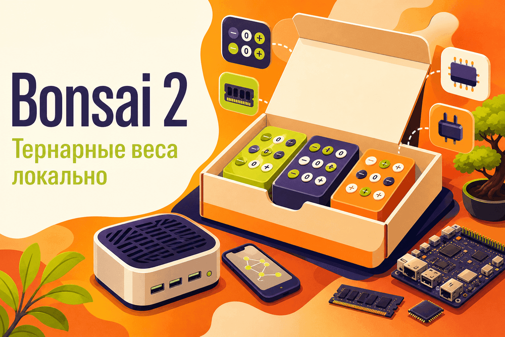 PrismML выпустила три тернарные модели Bonsai 2 для локального AI