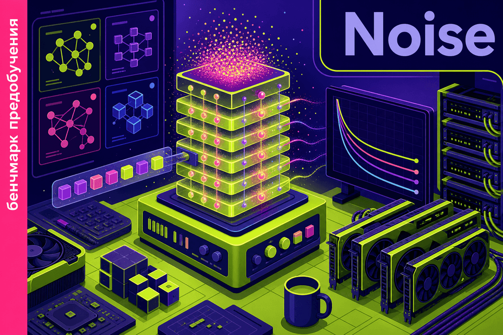 Q Labs открыла Noise — бенчмарк предобучения без backward pass