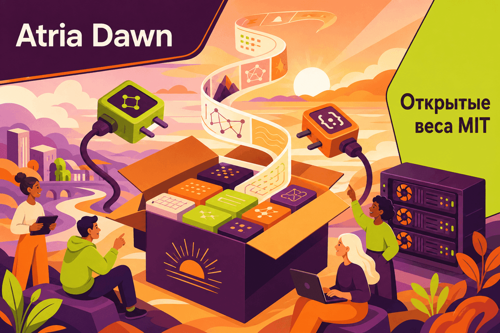 Shanghai AI Lab открыла веса Atria Dawn под MIT с контекстом 512K