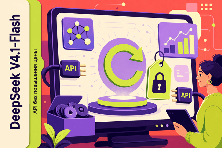 DeepSeek обновила V4.1-Flash в API без повышения цены