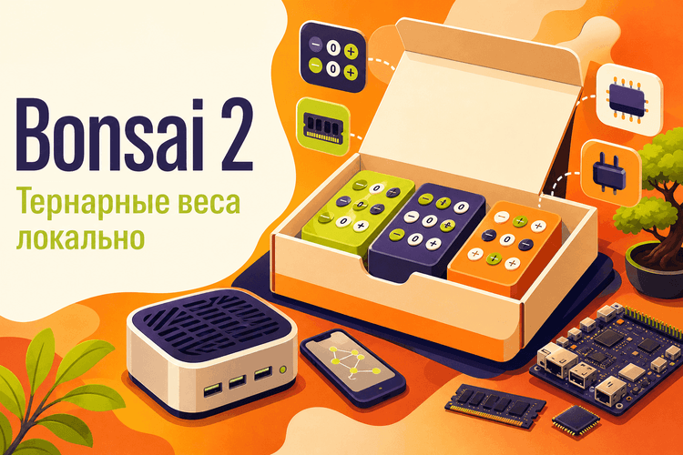 PrismML выпустила три тернарные модели Bonsai 2 для локального AI
