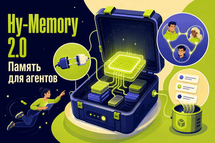 Tencent открыла Hy-Memory 2.0: модель, SDK и локальный MemHub для памяти агентов