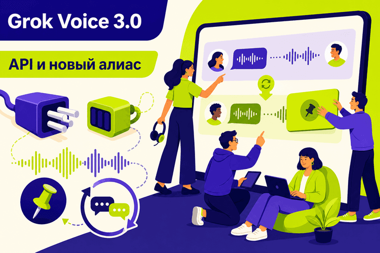 xAI открыла Grok Voice 3.0 через API и перевела `grok-voice-latest` на новую вер